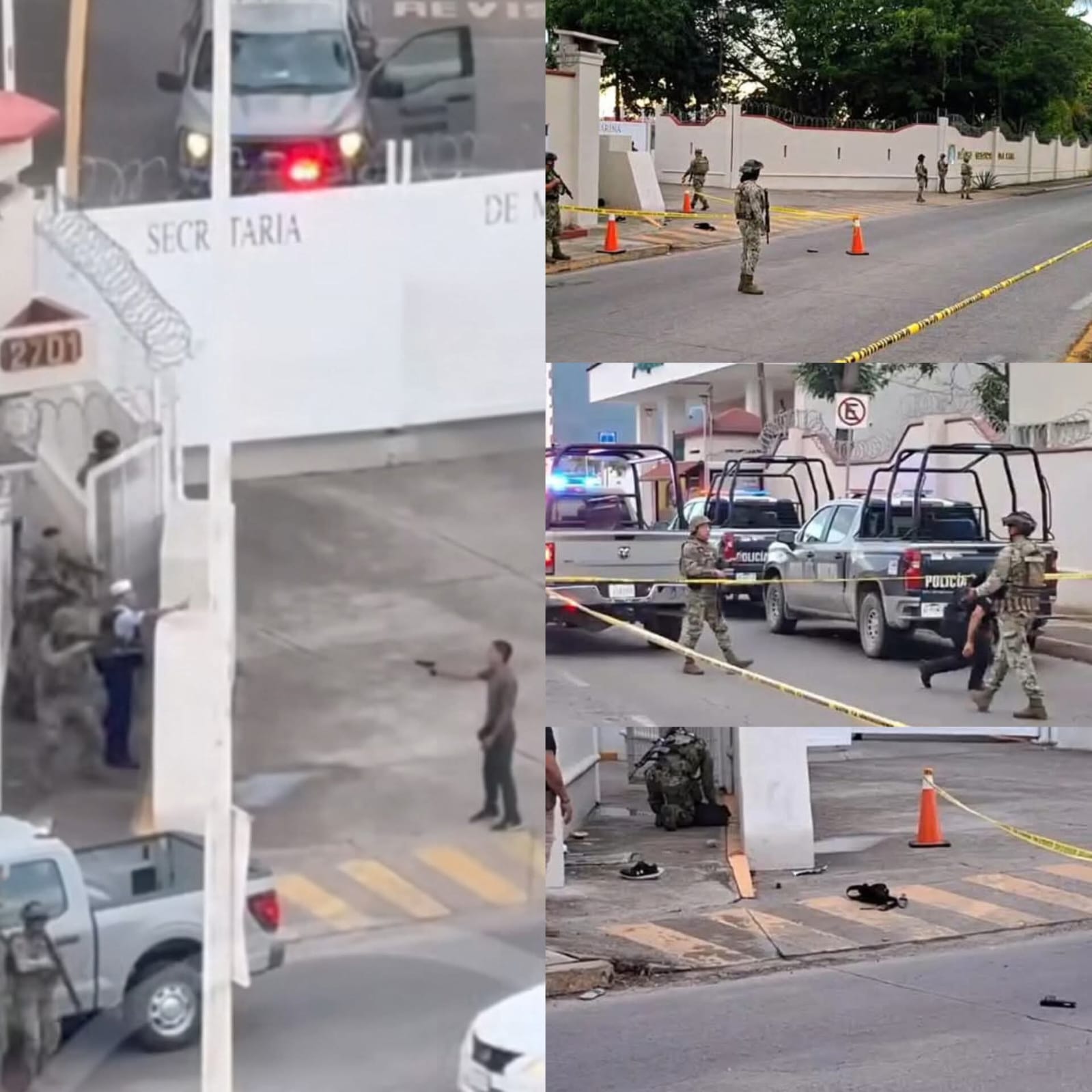 El suceso tuvo lugar sobre la avenida Francisco Medina Ascencio, una de las vialidades más transitadas de Puerto Vallarta y ubicada a pocos metros del muelle