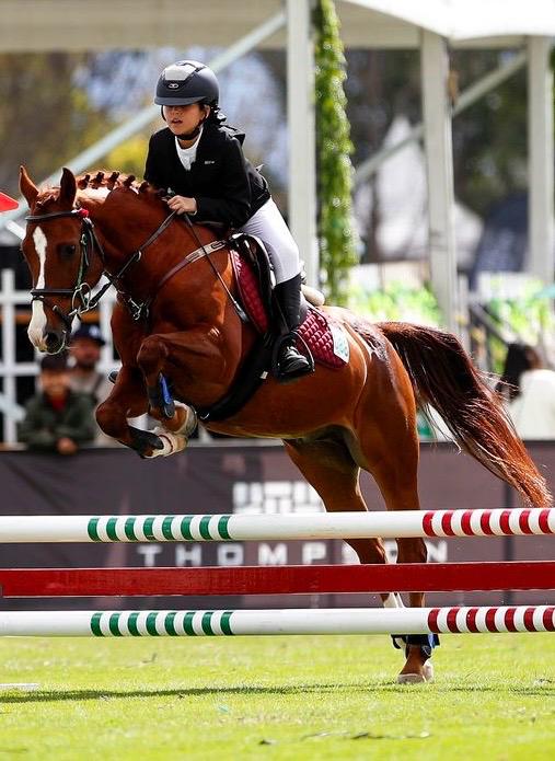Valentina Duarte Bosco se perfila como una de las representantes a seguir dentro del deporte ecuestre en México