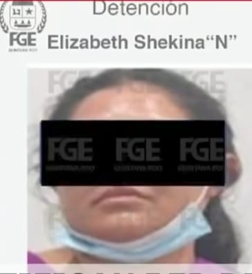 La operación de Trata de Personas era coordinada por Elizabeth Shekina “N”, señalada como la principal responsable de organizar los encuentros, trasladar a las adolescentes a moteles