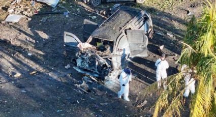coche bomba en Coahuayana