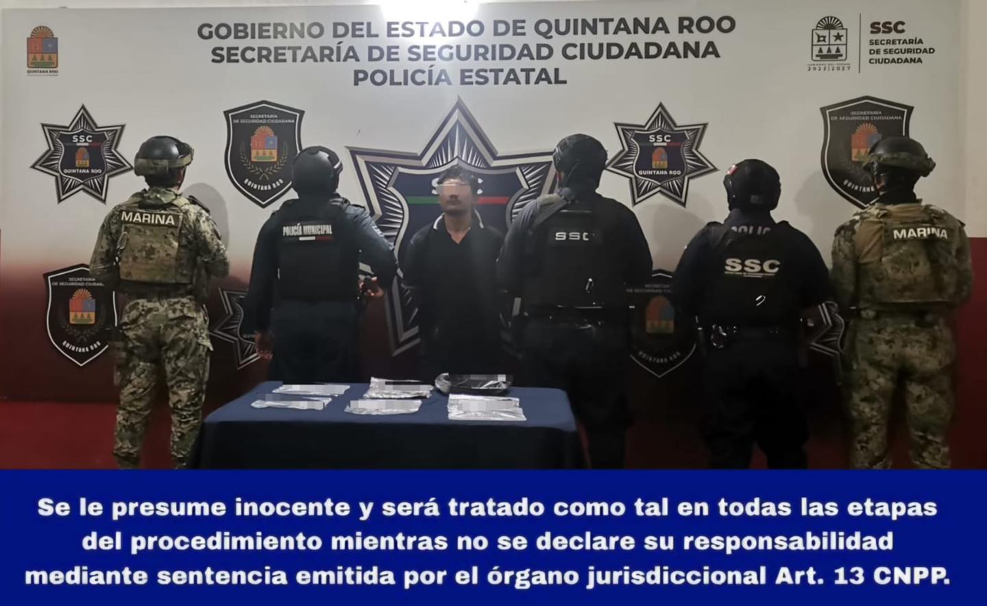 Presunto narcomenudista