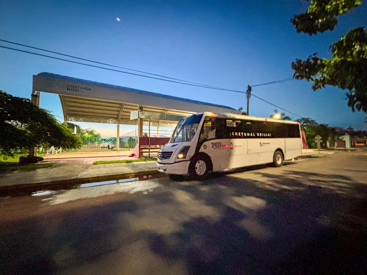 Ruta Piloto Calzada Veracruz inicia operaciones en Chetumal con servicio gratuito la primera semana y mayor cobertura urbana.