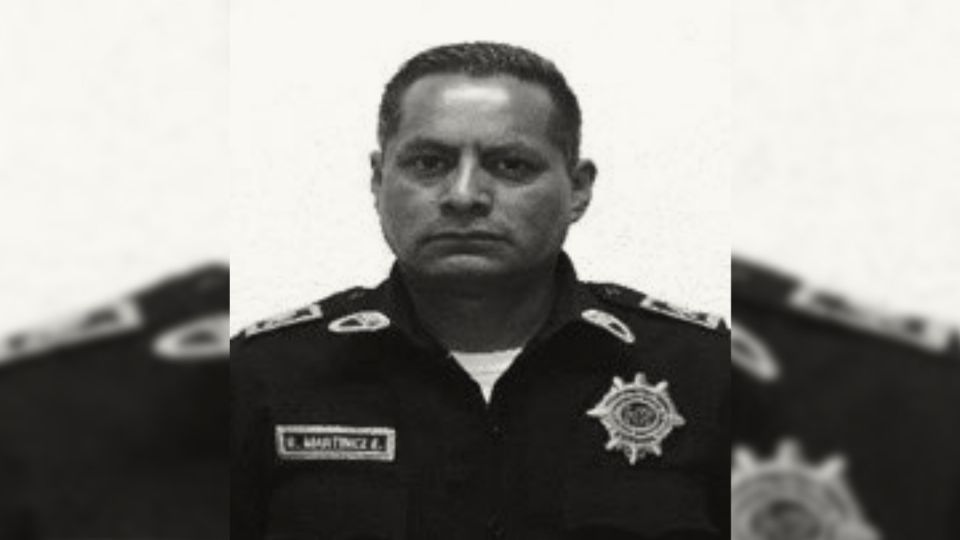 Román Estrada policiía caído en CDMX