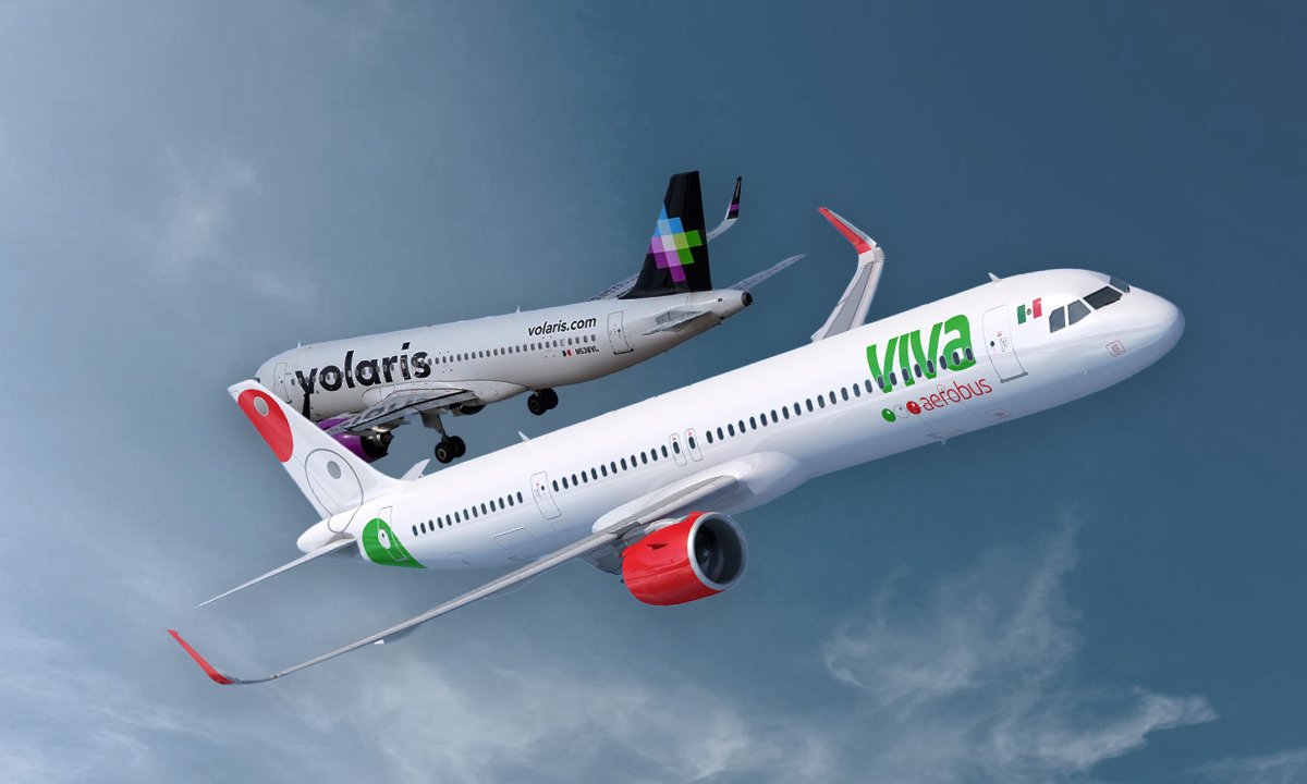 Volaris y Viva Aerobús anuncian fusión