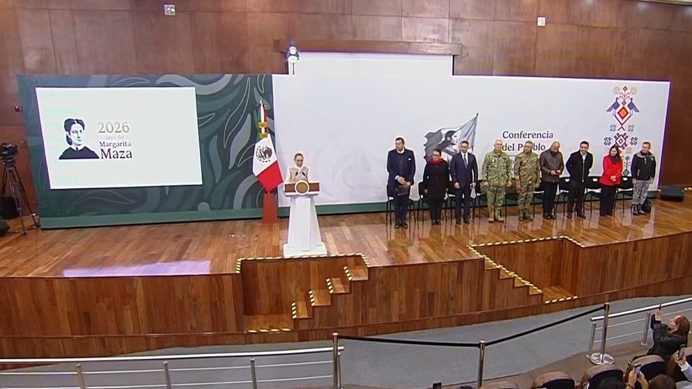 Sheinbaum Pardo precisó que la Secretaría de Marina es la dependencia encargada de llevar a cabo los estudios del Tren México-Puebla-Veracruz