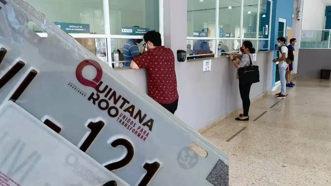 Los requisitos para el canje de placas en Quintana Roo generan confusión tras contradicciones oficiales y advertencias de multas.