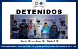Detienen a tres narcomenudistas en la Supermanzana 3 de Cancún