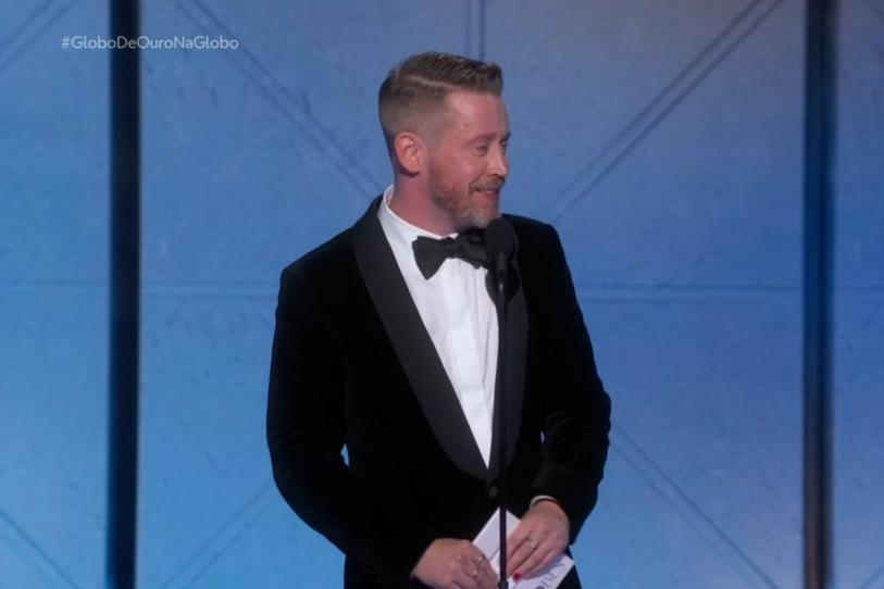 Macaulay Culkin en los Globos de Oro