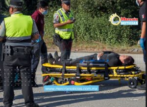 camión revolvedora atropella a motociclistas en Cancún