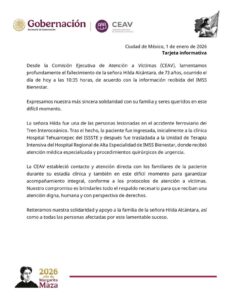 Comunicado Gobierno