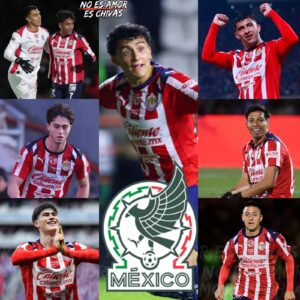 Chivas domina la convocatoria de la Selección Mexicana