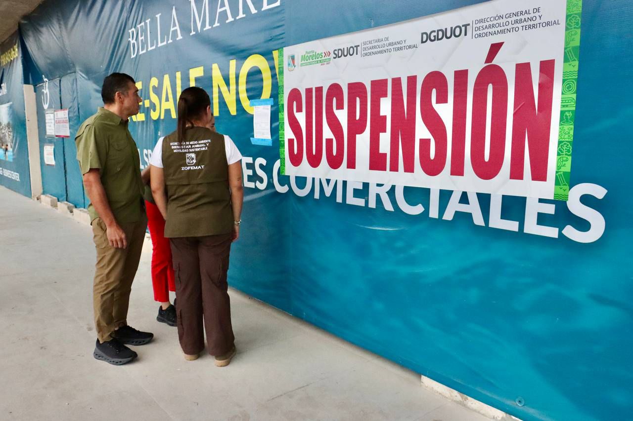 El desarrollo que se está edificando en el primer cuadro del Casco Antiguo de Puerto Morelos incumple con los parámetros del proyecto presentado originalmente