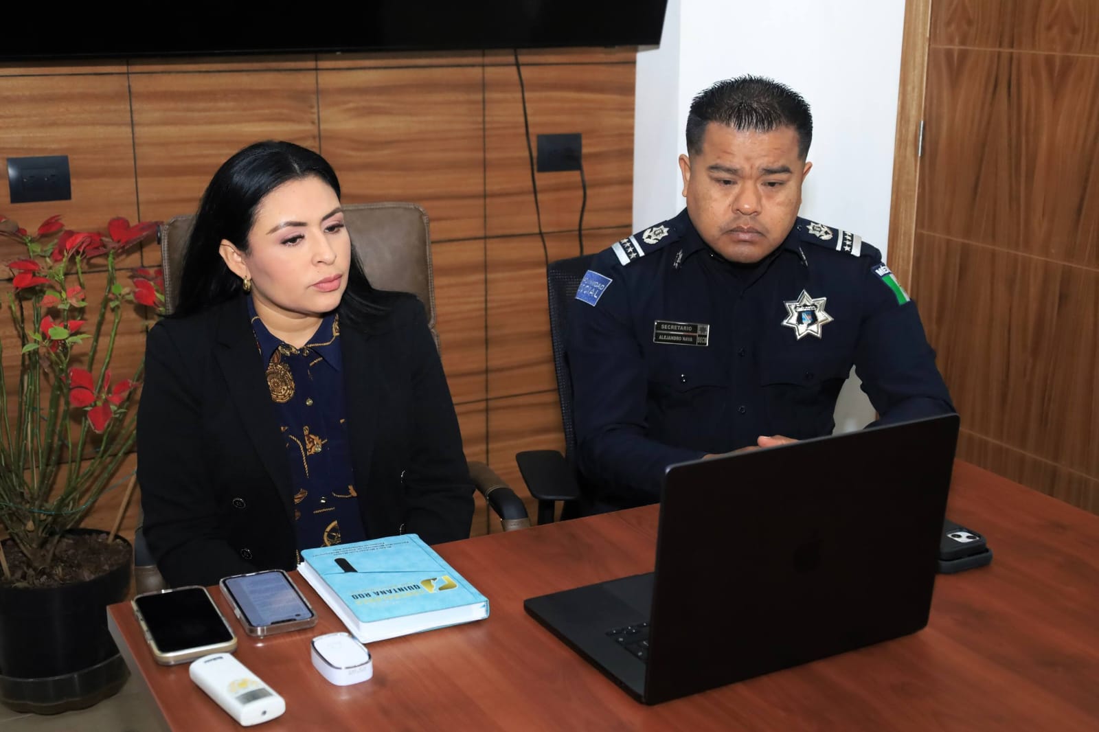 Blanca Merari Tziu Muñoz destacó que para este año se proyecta una fuerte inversión en materia de seguridad, alineada a la agenda estratégica federal y estatal