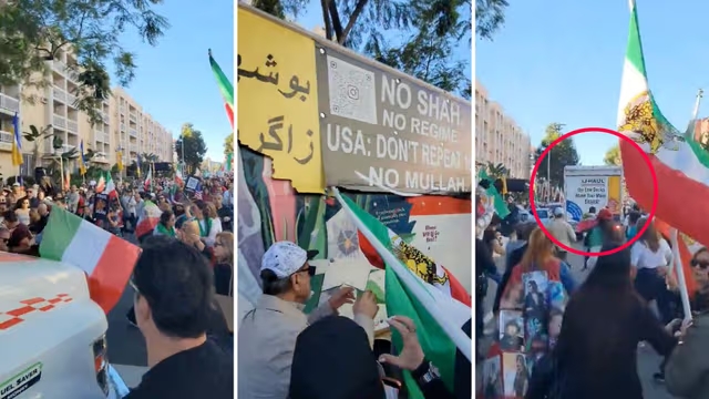 Camión se estrella contra manifestantes