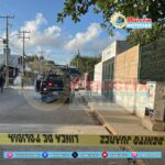 Frustran intento de incendio contra autobús en la Supermanzana 247