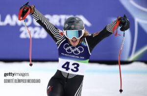 Hace historia esquiadora mexicana Sarah Schleper en Milán Cortina 2026