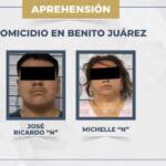 Mujer y su pareja matan a su ex y abandonan el cuerpo en fraccionamiento de Cancún