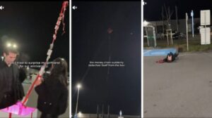 Joven regala 2 mil dólares y los coloca en globos con helio, pero su novia los deja escapar