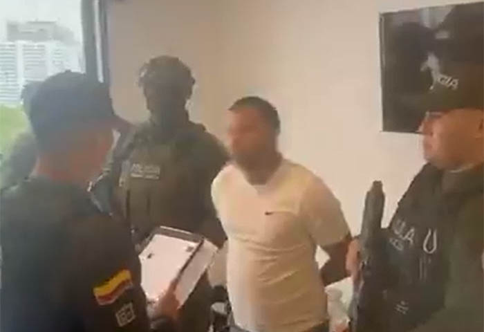 Capturan en Santa Marta a alias Cucaracho cabecilla internacional del Tren de Aragua