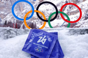 Se terminan 10 mil preservativos en sólo 3 días en la Villa Olímpica de Milán-Cortina