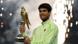 Carlos Alcaraz campeón de Doha tras una exhibición de tenis en Qatar