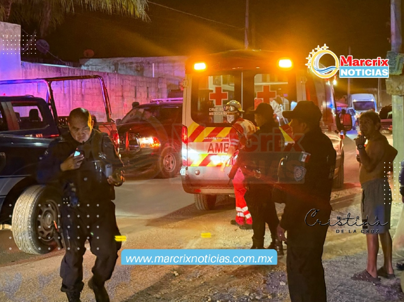 Balean a una persona en El Milagro de Cancún