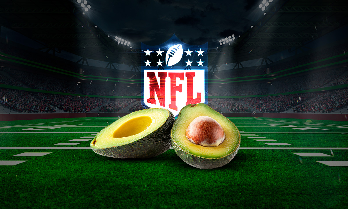 Aguacate en el Super Bowl