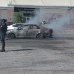 Alerta roja en Playa del Carmen por quema de vehículos