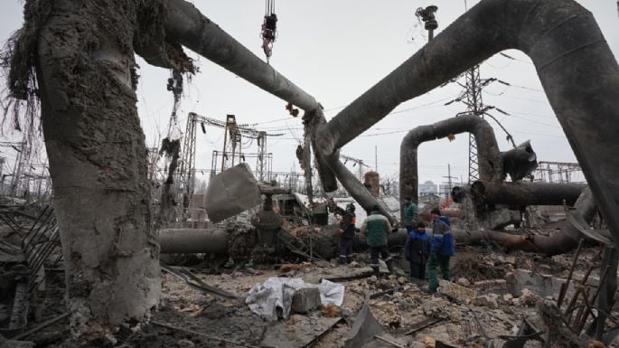 Rusia bombardeos plantas térmicas y líneas de alta tensión de Ucrania
