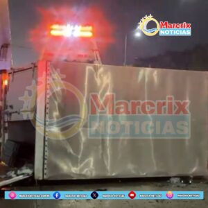 Accidente vial en la Colosio