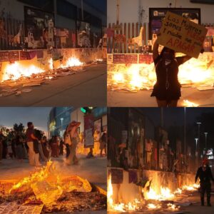 Detuvieron a hombres por destrozos durante marcha del 8M en Ciudad de México