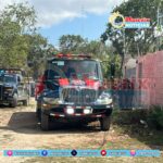 Un sujeto provoca incendio de vehículo en Benito Juárez tras conflicto personal