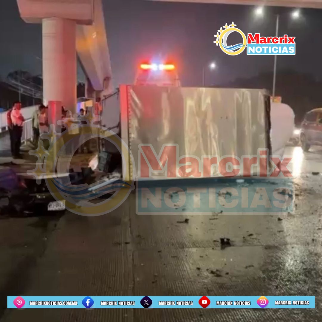 Accidente vial en la Colosio