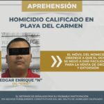 Detienen a otro implicado en el homicidio del gerente de Mamita’s Beach Club en Playa del Carmen