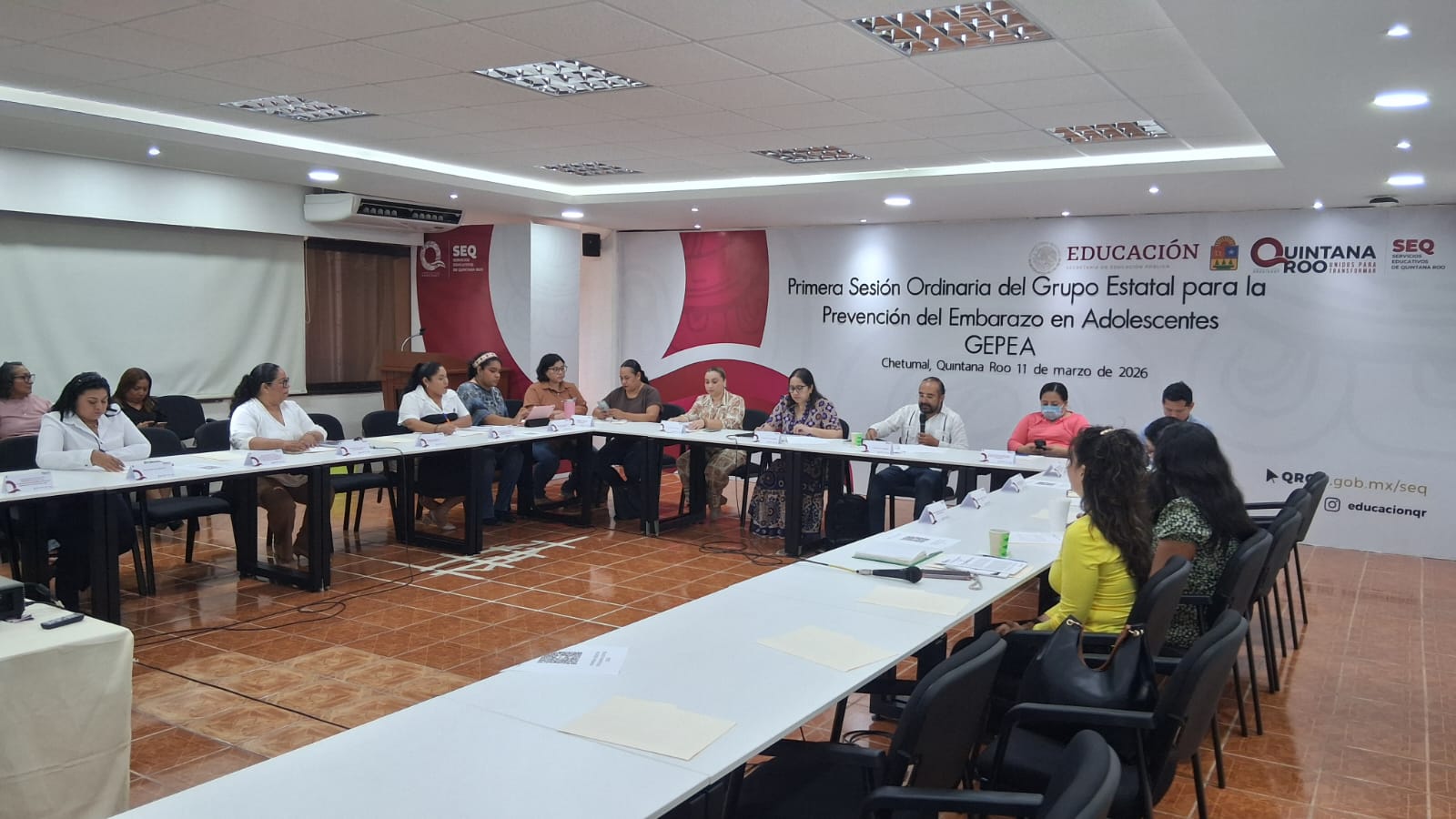 Participa INMAYA en sesión para prevenir embarazo en adolescentes en Quintana Roo