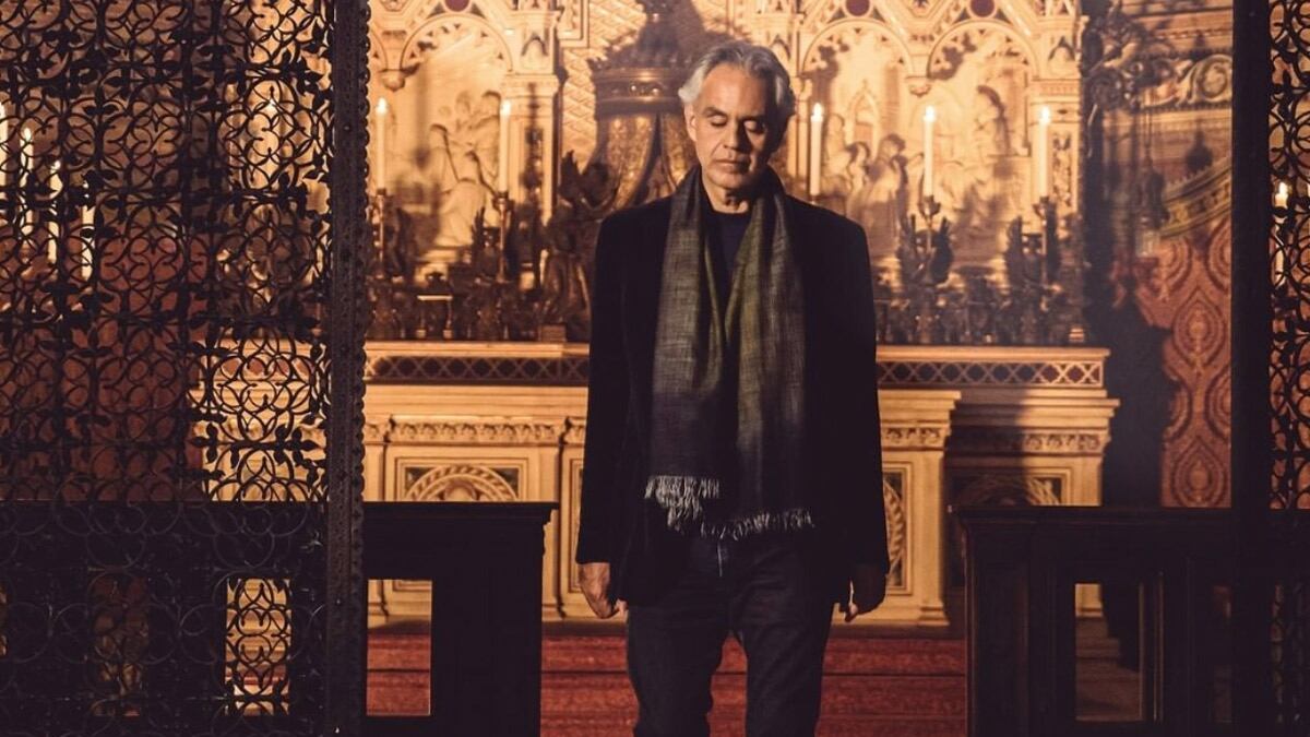 Andrea Bocelli ofrecerá un concierto gratuito en la Ciudad de México