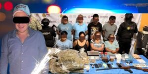 Ocho detenidos por narcotráfico incluyen a familiar de delegada veracruzana