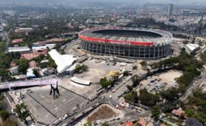 Así luce el interior del Estadio Azteca a 3 días de su reapertura para el México vs Portugal