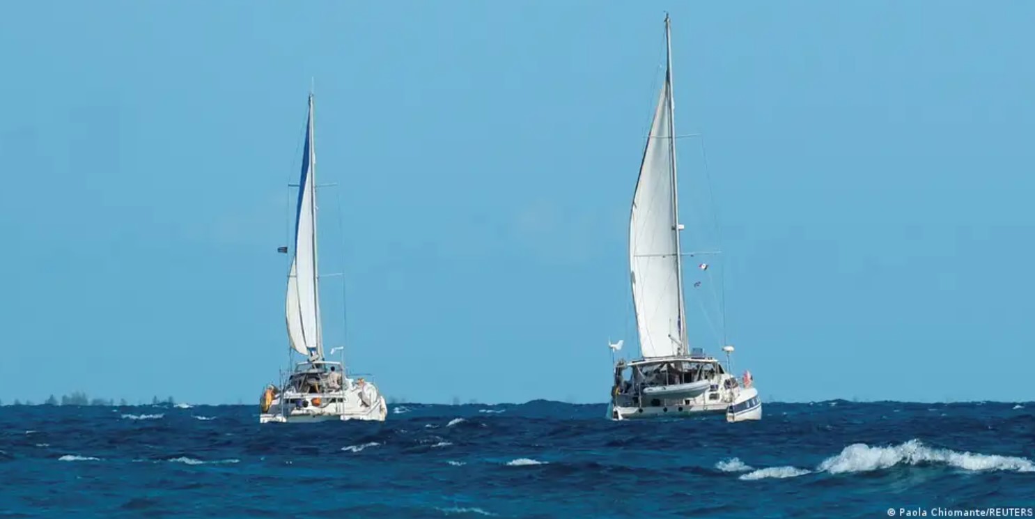 Veleros que salieron de Isla Mujeres llegaron a Cuba sanos y salvos