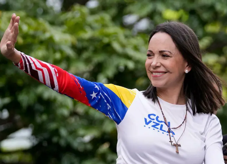 Corina Machado en VZLA