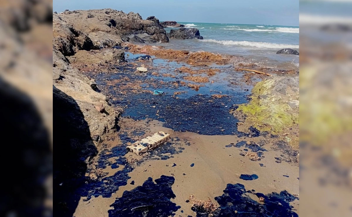 Derrame en el sur de Veracruz