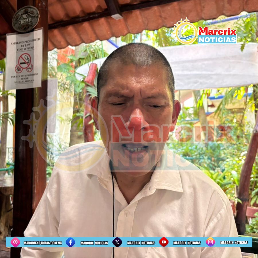 Gerardo Ruiz, presidente de la Red Ciegos Quintana Roo