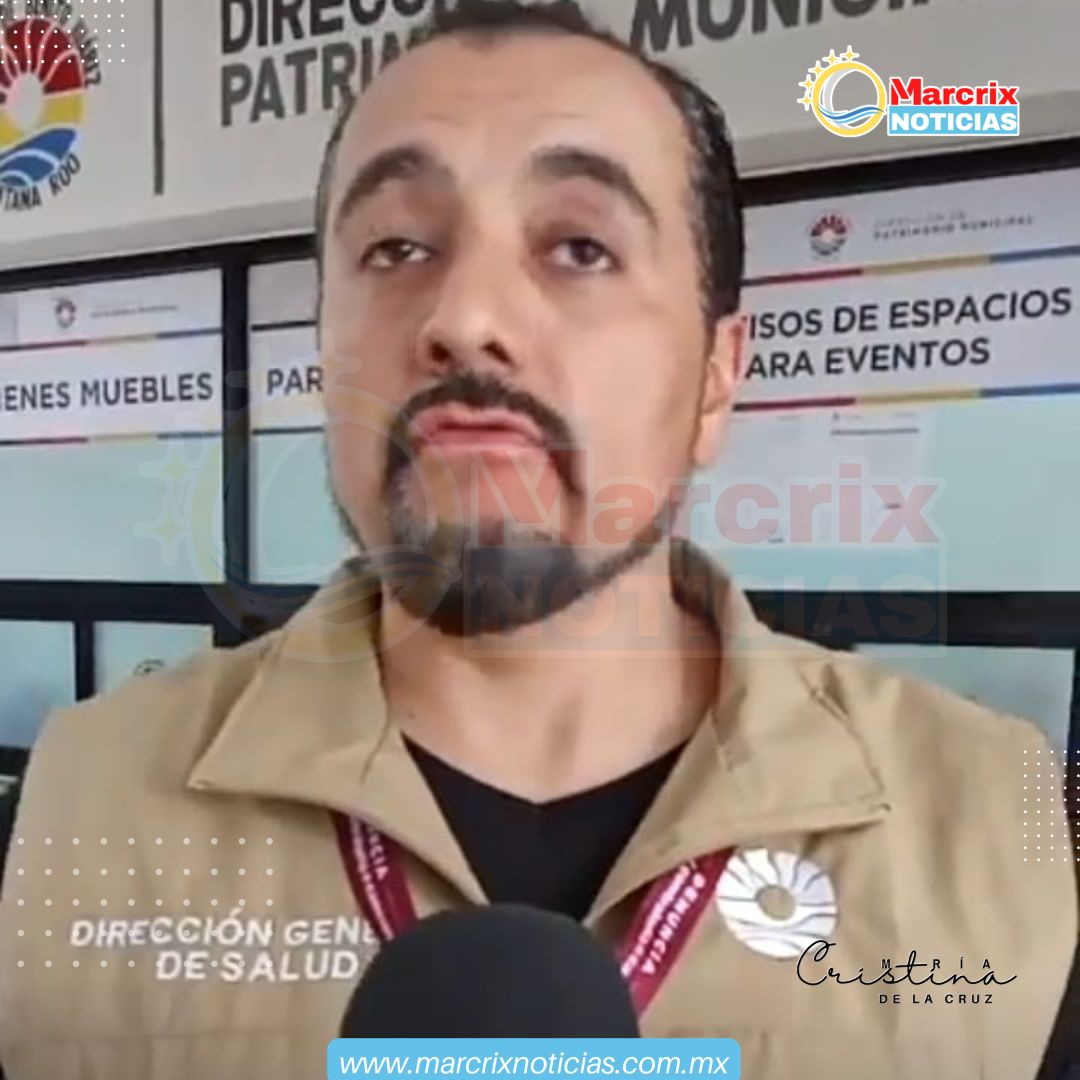 El director de Salud Municipal, Héctor González Rodríguez