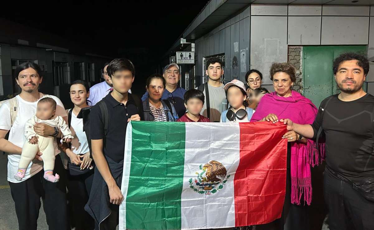 Suman 629 mexicanos evacuados de Medio Oriente