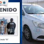 Detienen a abuelito que manejaba un auto robado en Cancún