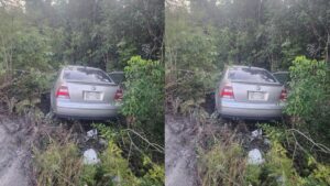 Automovilista termina lesionado tras salirse de la vía en la avenida Huayacán de Cancún