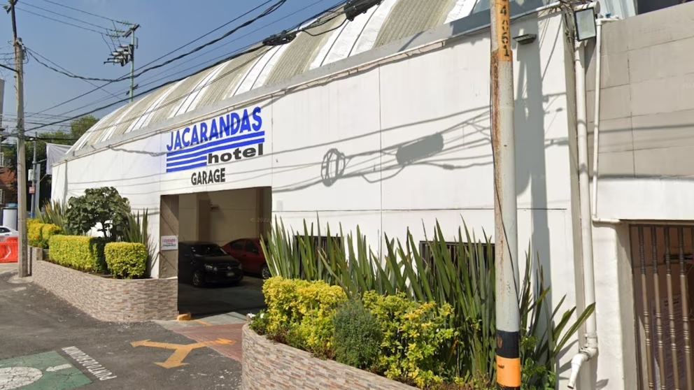 hotel Jacarandas CDMX