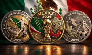 México anuncia tres monedas conmemorativas del Mundial de la FIF