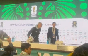 Alarma de incendios interrumpe conferencia en el Estadio Akron antes del repechaje