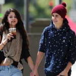 Justin Bieber y Selena Gomez coinciden en Los Ángeles durante un día de parques temáticos